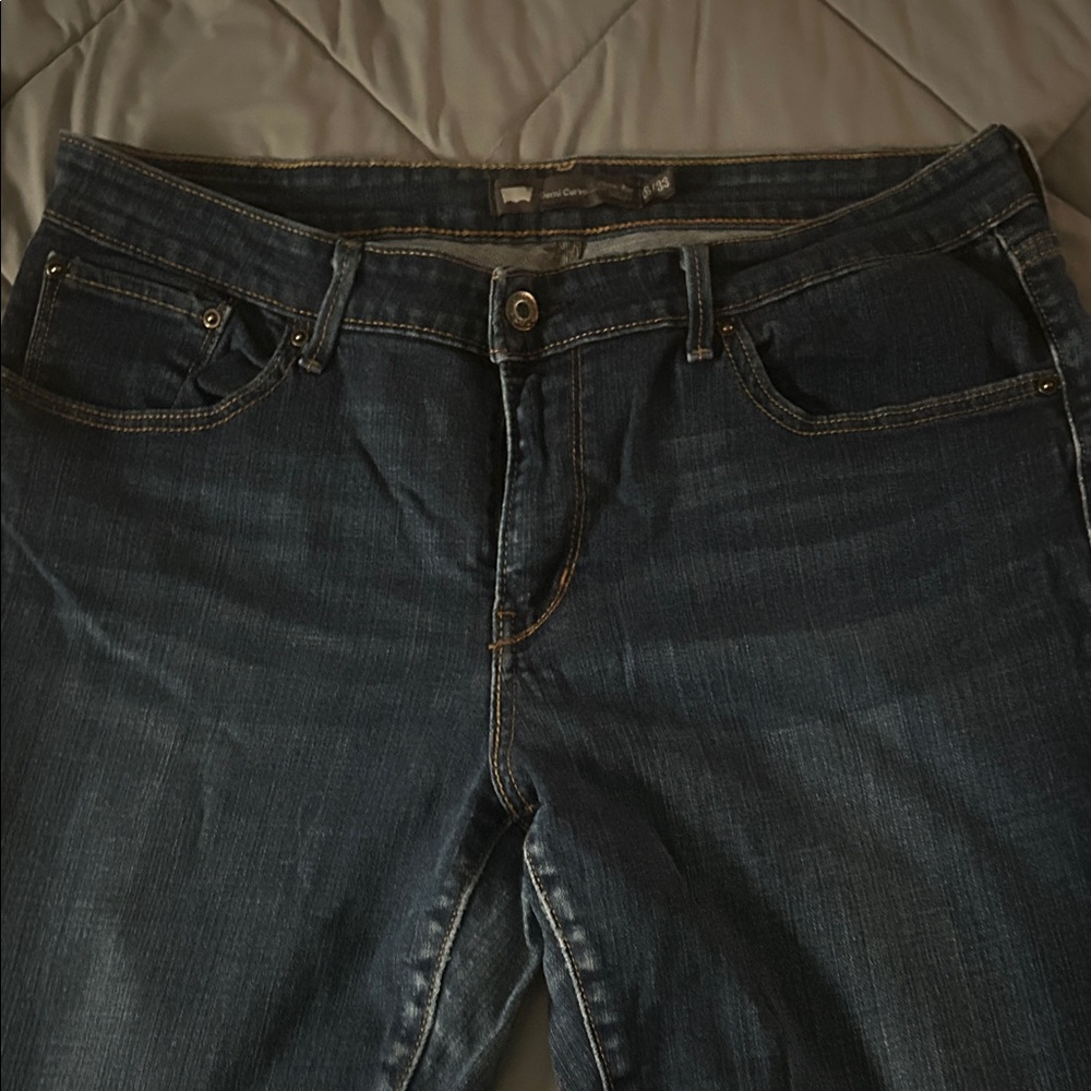 Levi's Women's Boot Cut Jeans - Dark Blue